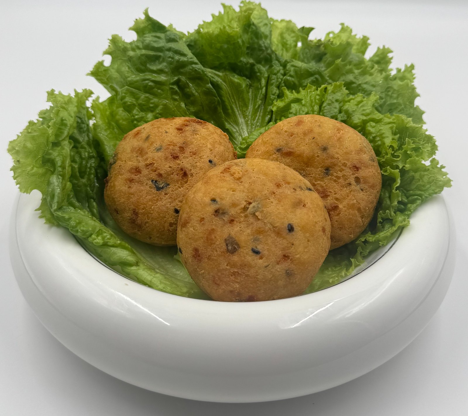 八珍豆腐饼 Veg-blended/Eight-Treasure Tofu Patty